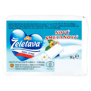 Želetava Nový smetanový tavený sýr 50g, vybrané druhy