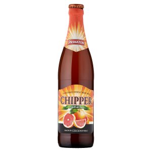 CHIPPER Grep míchaný nápoj na bázi svrchně kvašeného pšeničného piva s příchutí grapefruitu 0,5l