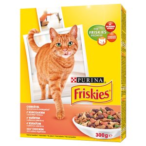 FRISKIES s kuřetem a přidanou zeleninou 300g
