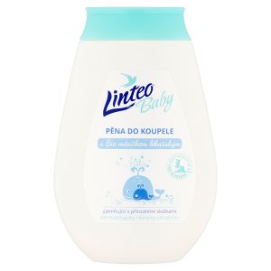 Linteo Baby Pěna do koupele s bio měsíčkem lékařským 250ml