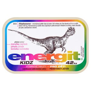 Energit Kidz vitaminové tablety 42 ks 38g