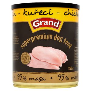 Grand Kuřecí krmivo pro psy 850g