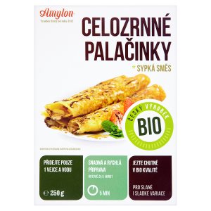 Amylon Bio celozrnné palačinky - sypká směs 250g