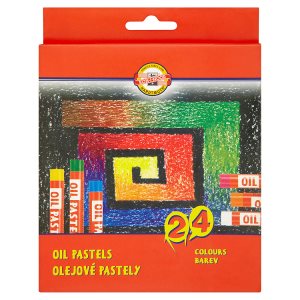 KOH-I-NOOR Olejové pastely 24 barev