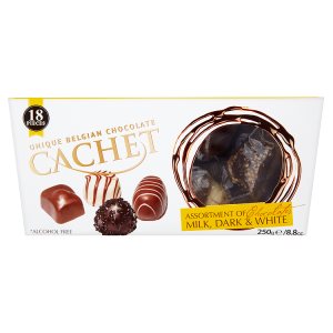Cachet Čokoládové belgické dezerty 250g