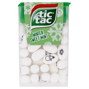 Tic Tac Winter sweet mint dražé s mátovou příchutí 18g