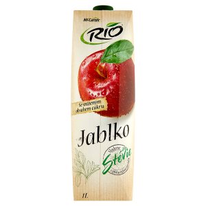 Rio Jablečný nápoj z čerstvě lisované jablečné šťávy s přírodním sladidlem 1 l