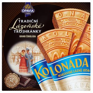 Opavia Kolonáda Tradiční lázeňské trojhránky s čokoládovou náplní 200g