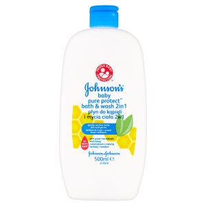 Johnson's Baby Pure Protect Koupel a mycí gel 500ml