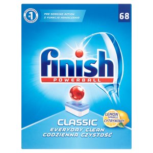 Finish tablety do myčky 68 ks, vybrané druhy