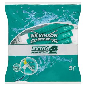 Wilkinson Sword Extra 2 sensitive, pohotové holítko 5 ks