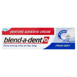 Blend-A-Dent Fresh Mint fixační krém na zubní náhradu extra silný 47g