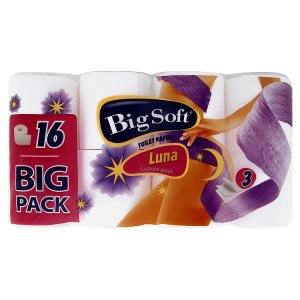 Big Soft Luna toaletní papír 16 rolí