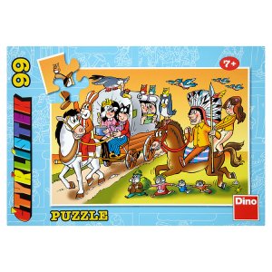 Dino Čtyřlístek Puzzle 99 dílků