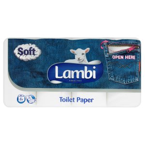 Lambi Soft Toaletní papír 3-vrstvý 8 rolí