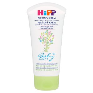 HiPP Babysanft Pleťový krém s přírodním bio mandlovým olejem pro citlivou pokožku 75ml