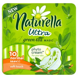 Naturella Green Tea Magic Ultra normal hygienické vložky s jemnou vůní 10 ks
