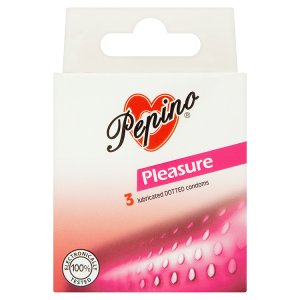Pepino Pleasure Kondomy z přírodního latexu 3 ks
