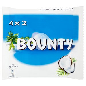 Bounty kokosová 4 x 2 x 28.5g