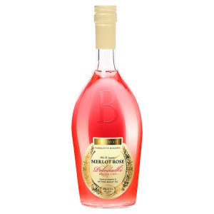 Bostavan Merlot Rose polosladké růžové víno 0,75l