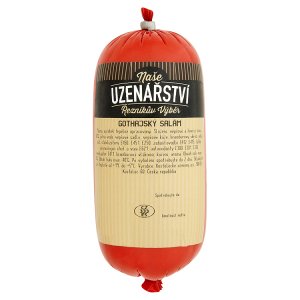 Naše Uzenářství Řezníkův Výběr Gothajský salám 0,4kg