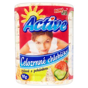 Bona Vita Active Celozrnné chlebíčky 90g, vybrané druhy