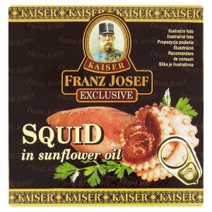 Kaiser Franz Josef Exclusive Kalamáry ve slunečnicovém oleji 80g