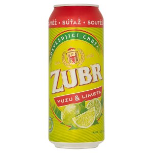 Zubr Yuzu & limeta 0,5l
