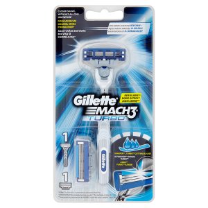 Gillette Mach3 Turbo holicí strojek a náhradní holicí hlavice