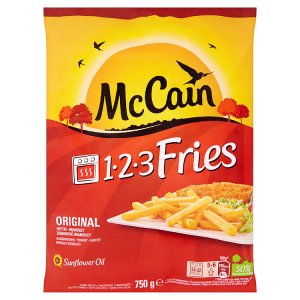 McCain 123 Fries Original 750g