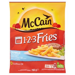 McCain 123 Fries Crinkle 750g