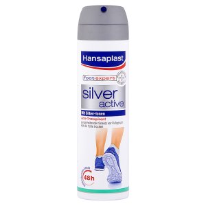 Hansaplast Foot Expert Silver Active Antiperspirant sprej na nohy 150ml