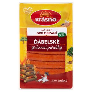 Krásno Valašské grilobraní ďábelské grilovací párečky 280g