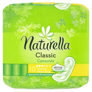 Naturella Classic camomile hygienické vložky s jemnou vůní 10 ks