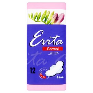 Evita Normal wings Hygienické vložky - s křidélky á 12 ks