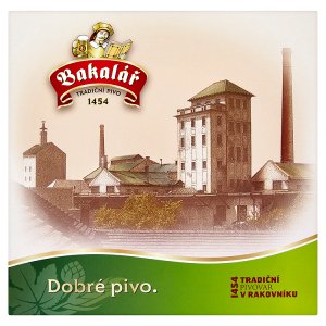 Bakalář Pivo světlý ležák 8 x 0,5l
