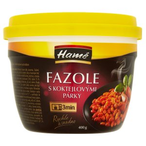 Hamé Fazole s koktejlovými párky 400g