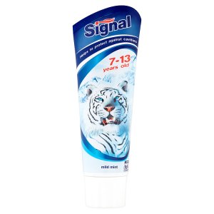 Signal Junior dětská zubní pasta s jemnou mátovou příchutí 75ml