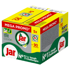 Jar kapsle do myčky 90 Ks, vybrané druhy