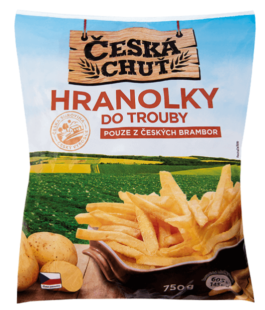 Česká chuť Hranolky 750 g