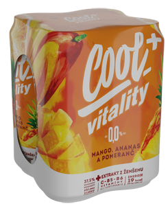 Cool + Vitality multipack 4x0,5l