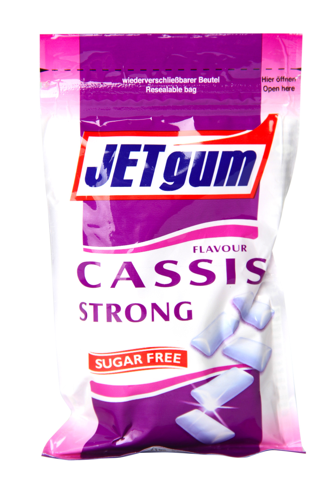 JET gum Cassis Strong