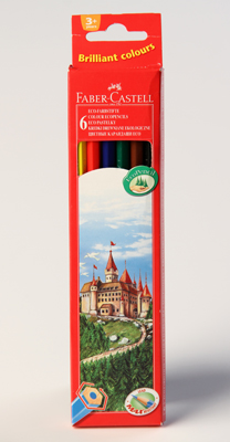 Pastelky Faber-Castell, 6 kusů