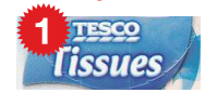 Tesco Tissues 4 vrstvy