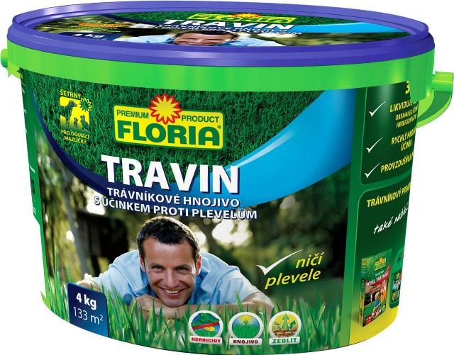 FLORIA Travin ve formě granulek