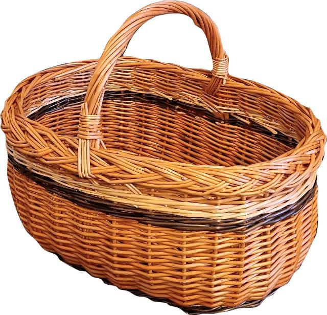 Proutěný koš velký
