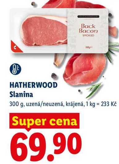HATHERWOOD Slanina, 300 g