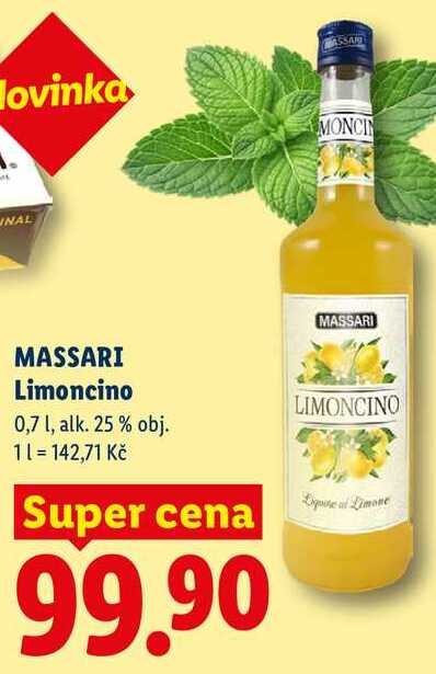 MASSARI Limoncino, 0,7 l 