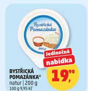 BYSTŘICKÁ POMAZÁNKA natur, 200 g
