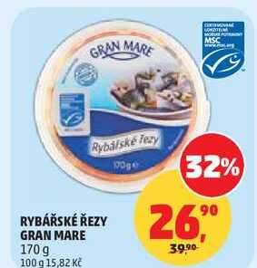 RYBÁŘSKÉ ŘEZY GRAN MARE, 170 g 